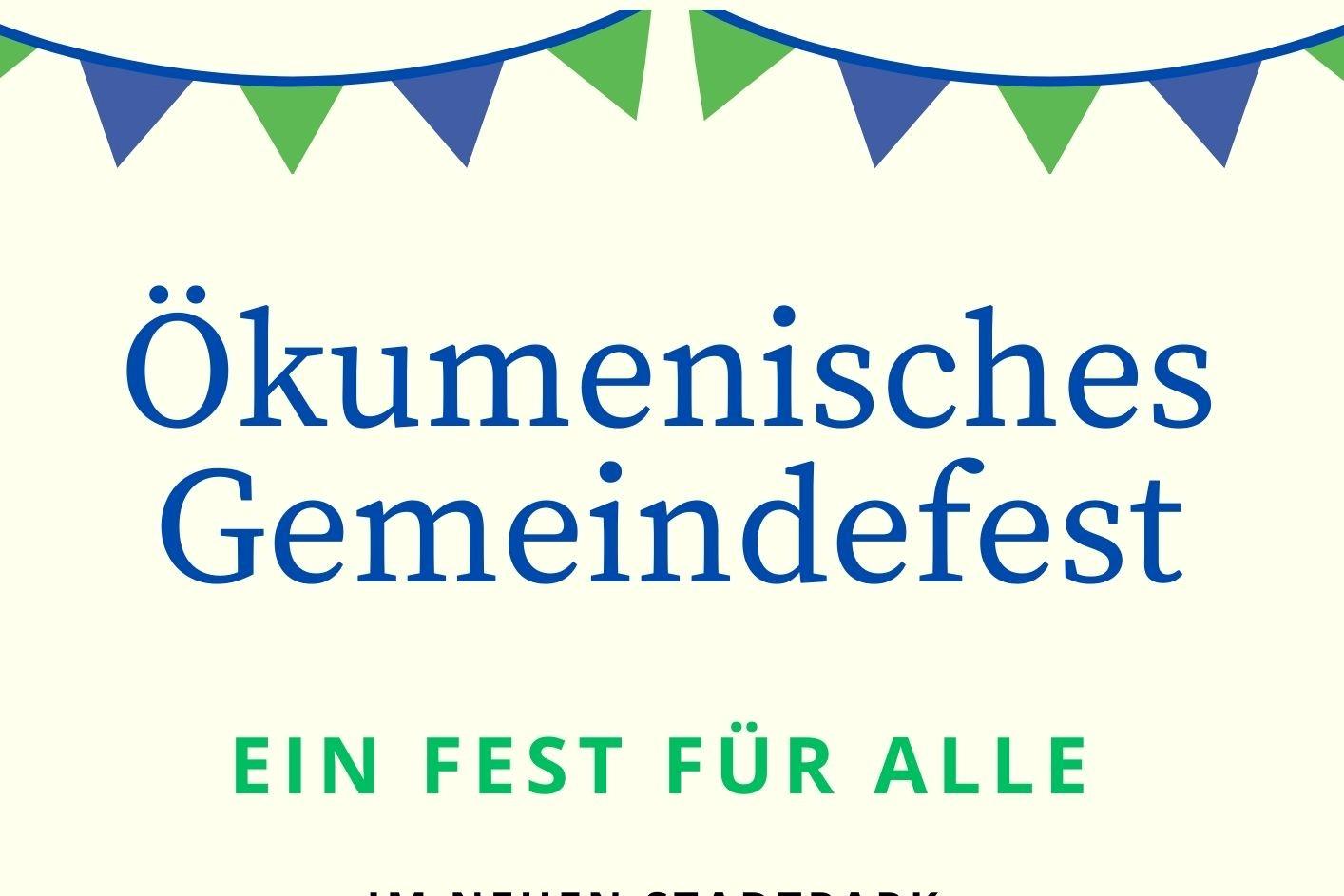 Pfarrfest Plakat 05./06. Juli 2025