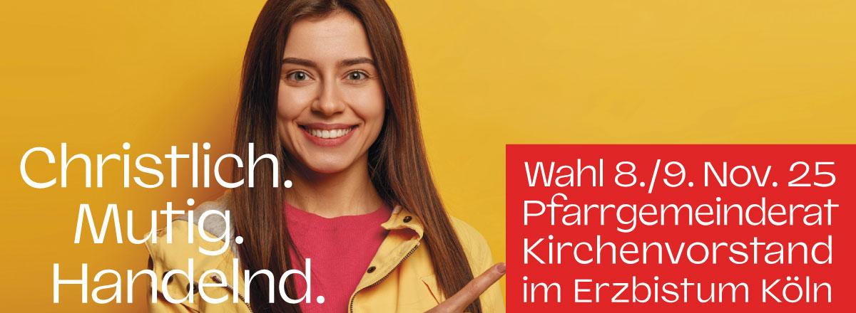 Aufruf zur PGR- & KV-Wahl am 8. und 9.11.2025