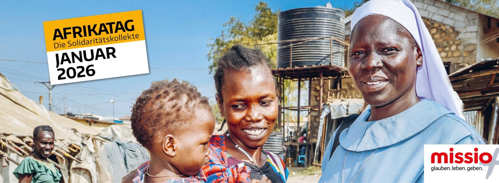 Sacred Heart Sisters in Juba, Südsudan teilen die Not der Menschen um sie herum