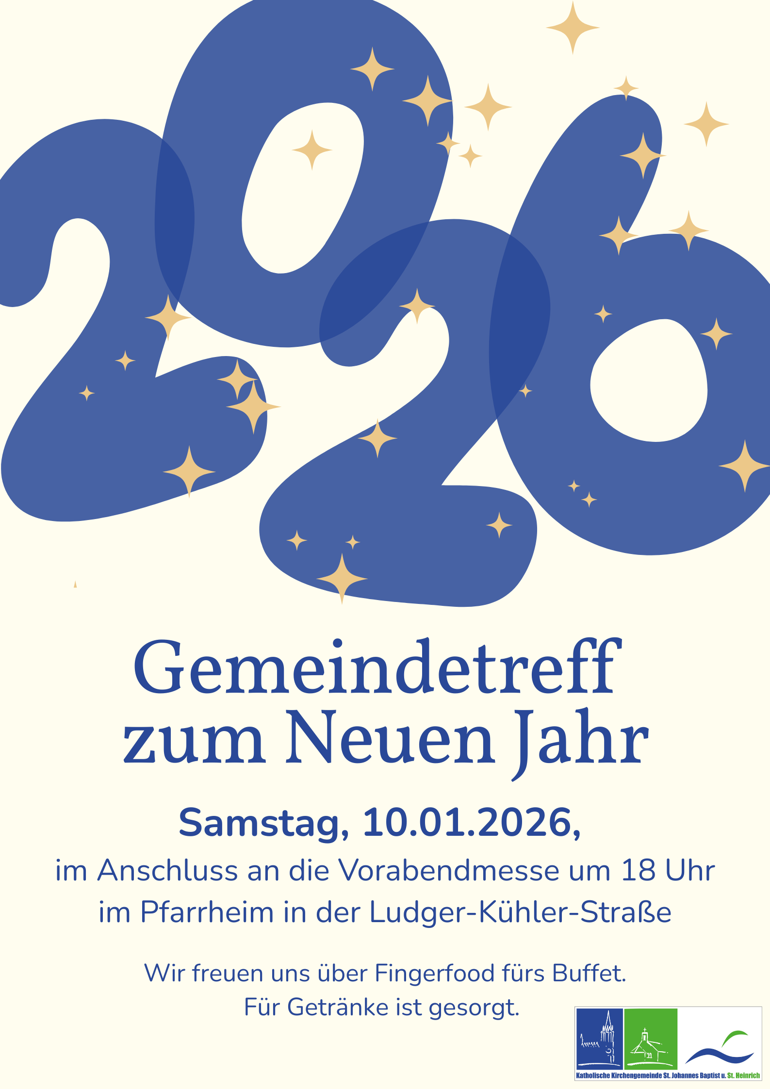 Plakat Neujahrsempfang 2026