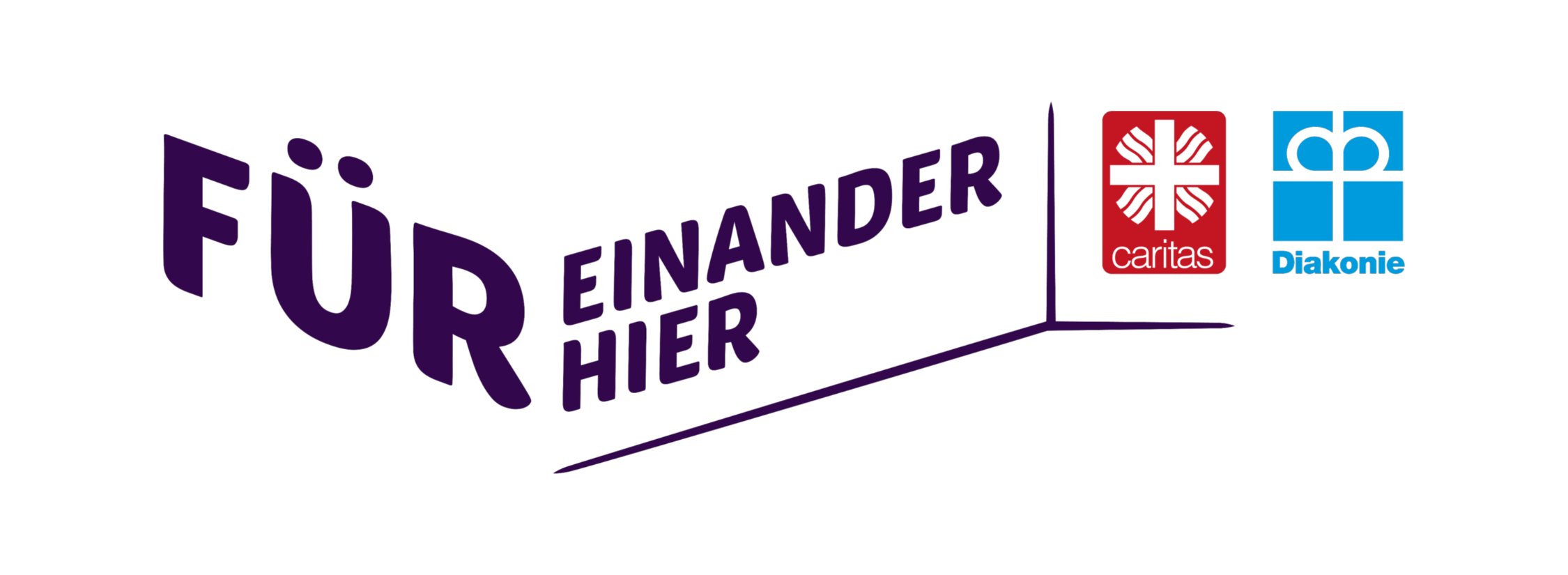 Füreinander hier - Caritas und Diakonie