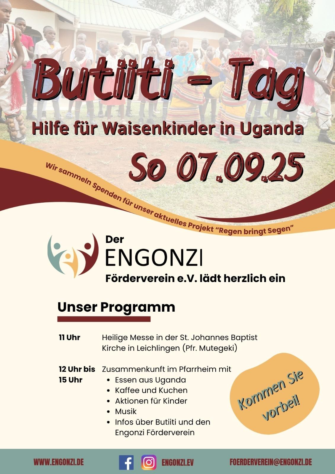 Plakat zum Butiiti-Tag