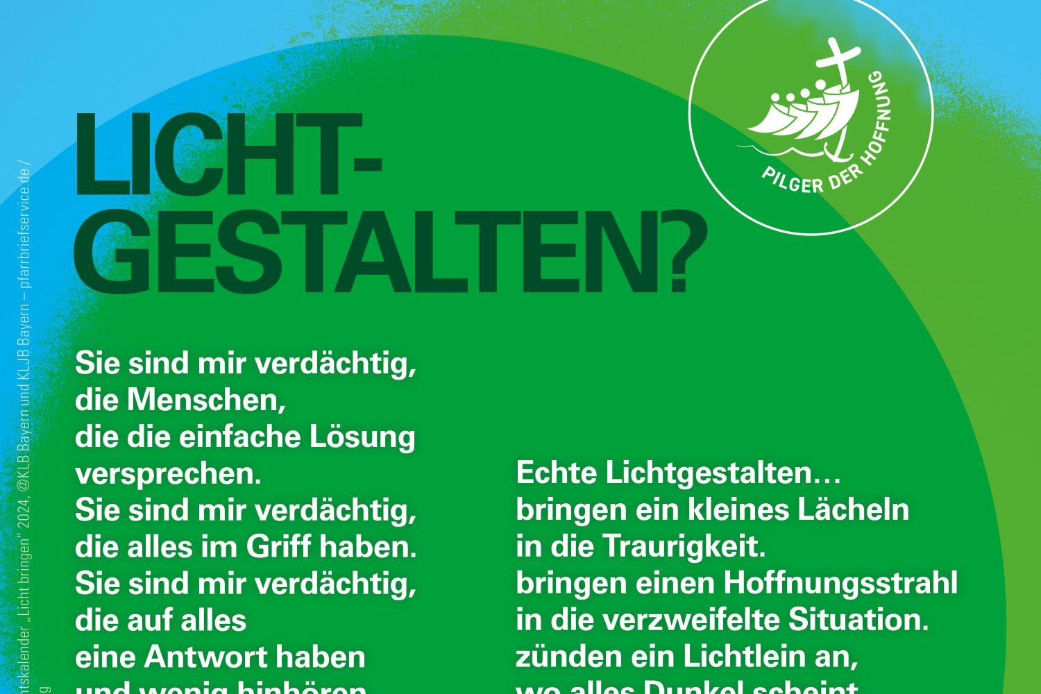Oster-Aktion  Bildimpulse 2025: Karsamstag - Licht-Gestalten?