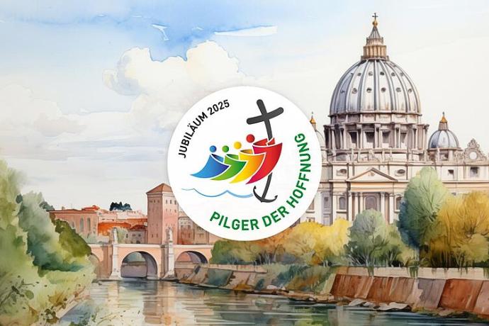 Headerbild Hl. Jahr 2025 - Pilger der Hoffnung
