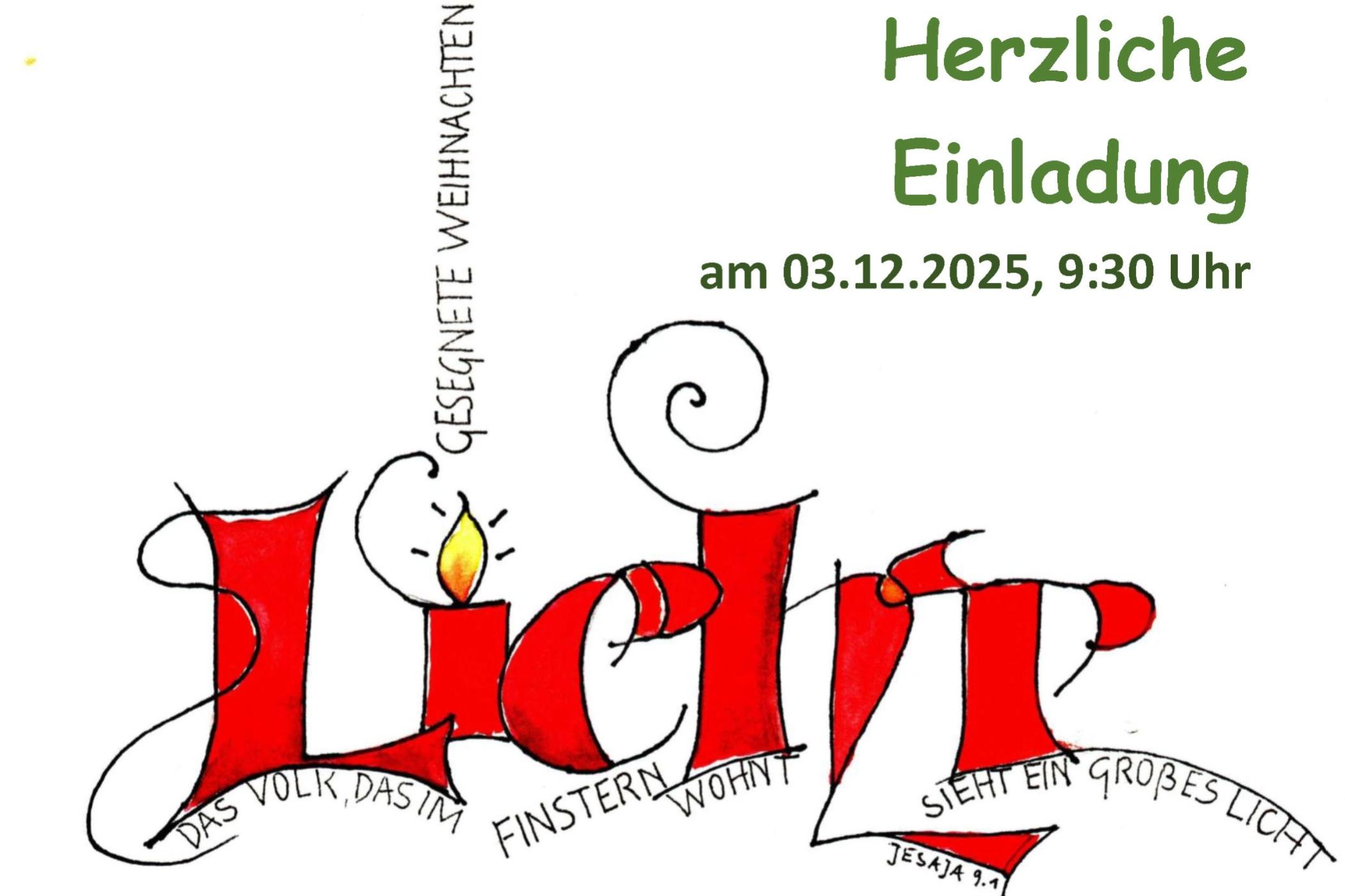 Adventfrühstück der kfd am 03.12.2025