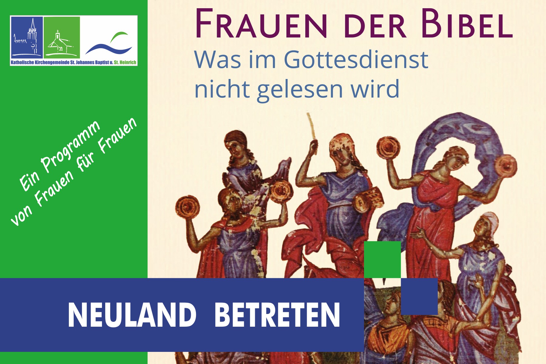 Ausschnitt aus dem Buchcover 'Die ignorierten Frauen der Bibel' von Annette Jantzen