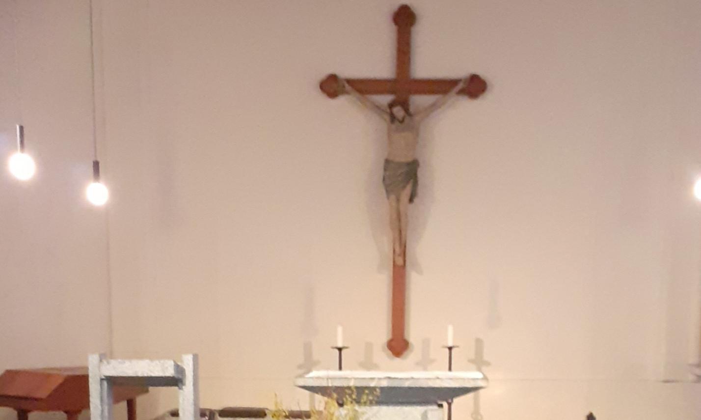 Innenraum der Alte Kirche am Johannesberg