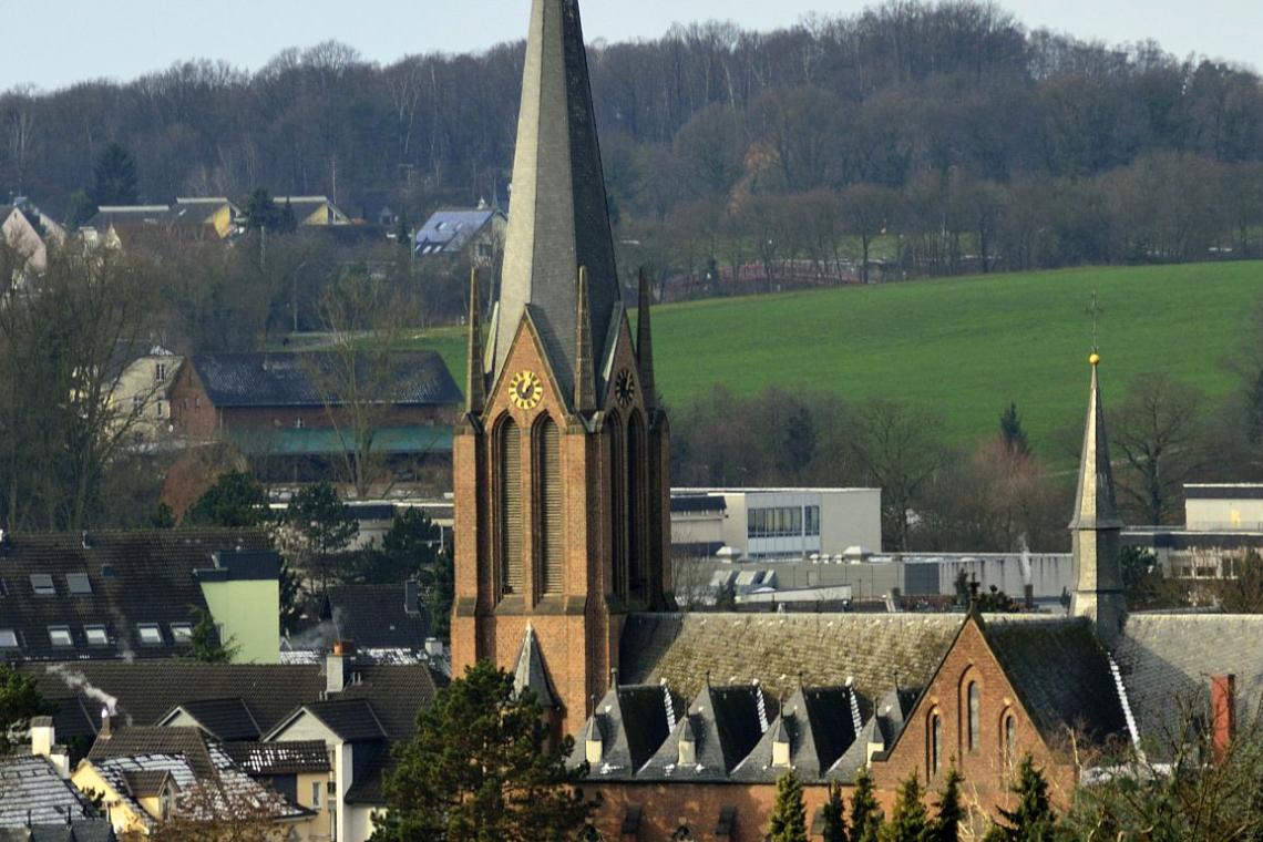 St. Johannes Baptist von Alter Kirche aus 17.01.2016