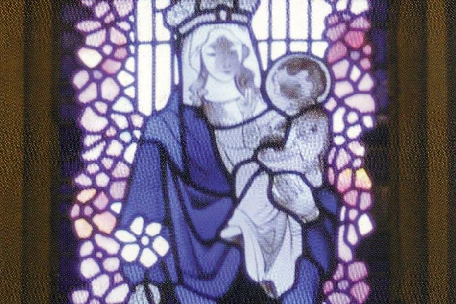 Marienfenster in St. Johannes Baptist