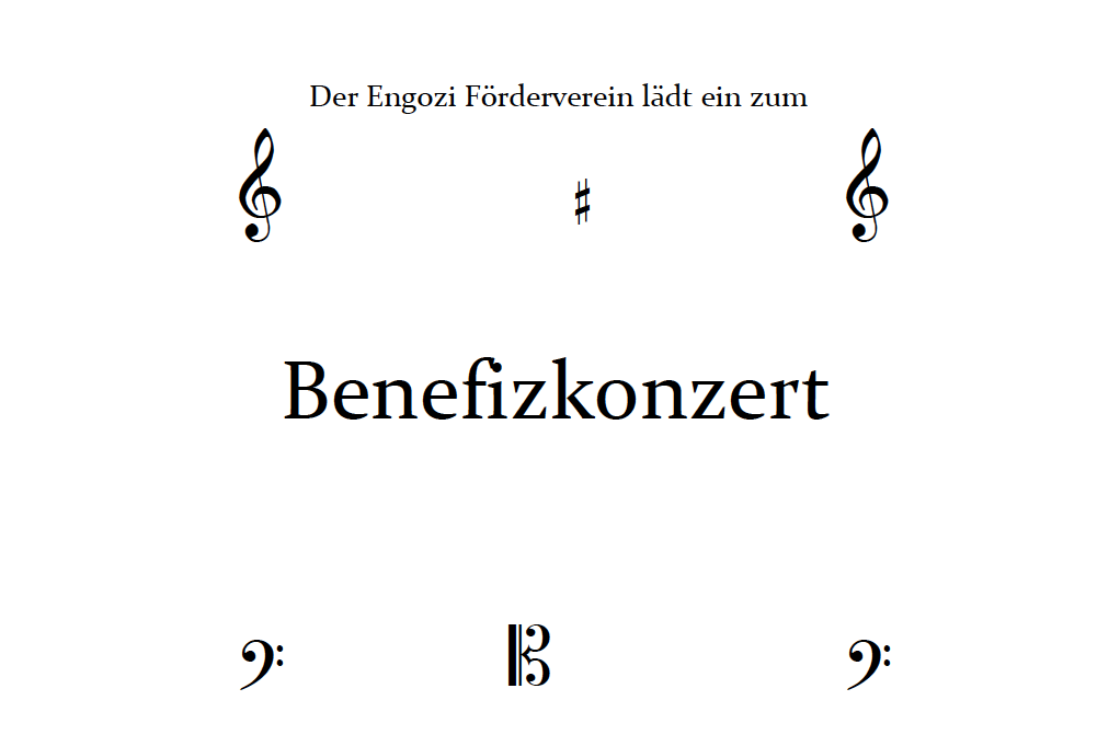 Benefizkonzert des Engonzi Fördervereins in St. Heinrich 2025