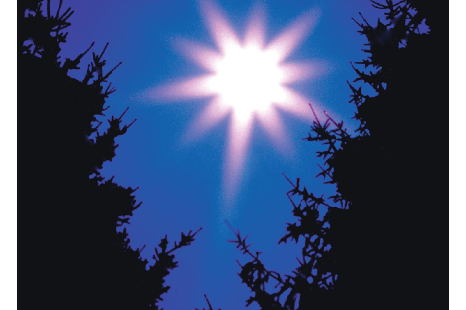 Heller Stern am Himmel